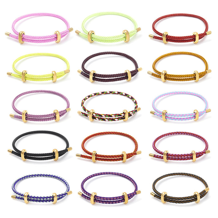 Wholesale 8-Shaped Buckle Wire Rope Bracelet