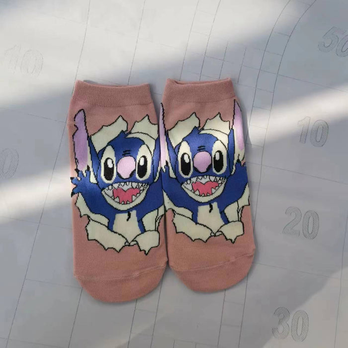 Wholesale Cotton Cartoon Short Socks JDC-SK-Xiasi004