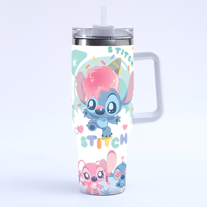 Wholesale 40oz Car Cup  Cartoon Stainless Steel  ice bullies cup Tumbler Thermos Cup