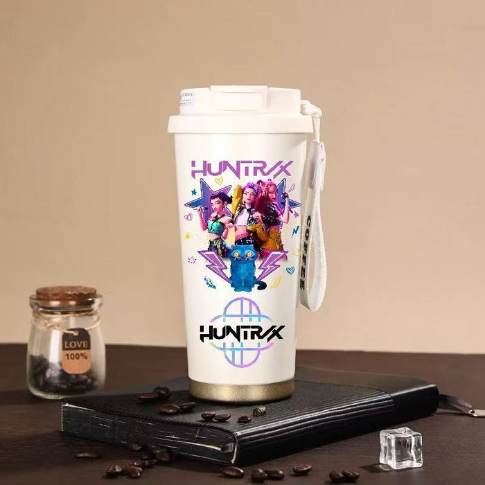 Wholesale KPOP peripheral large capacity stainless steel thermos cup