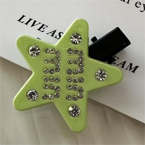 Wholesale Cute Colorful Five-pointed Star Dopamine Hair Clips JDC-HC-Shuy002