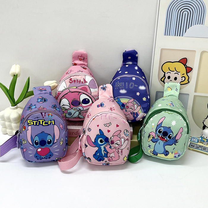 Wholesale Cartoon Children' s Boys'  Chest Bag Casual Crossbody Bag Cute Coin Purse Storage Gift Bag