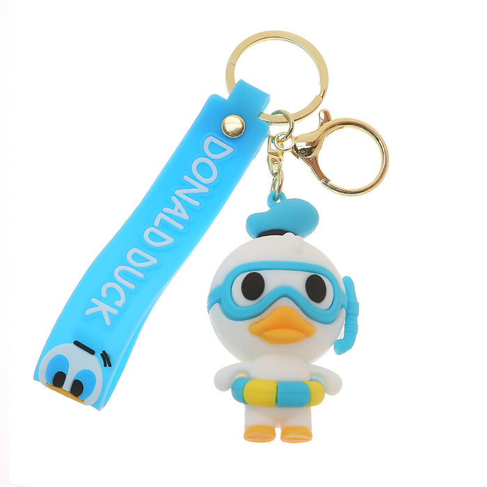 Wholesale Cartoon Silicone Keychains (F) JDC-KC-ZiXing006