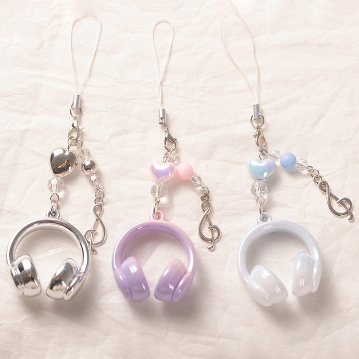 Wholesale Earphones Mobile Phone Chain  Pendant Bag Pendant Key Chain Decoration