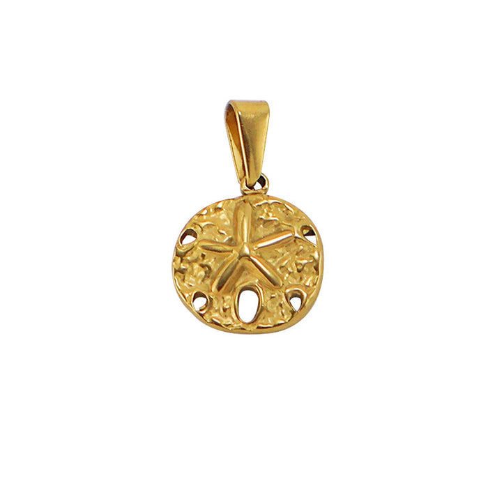 Wholesale Stainless Steel Single Pendant Gold Plated