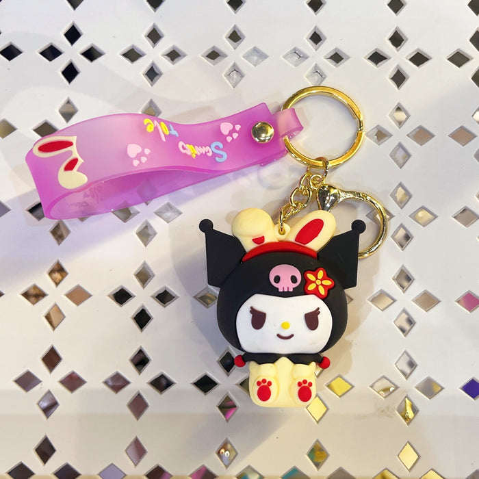 Wholesale PVC Cartoon Doll Keychain JDC-KC-WuYi275