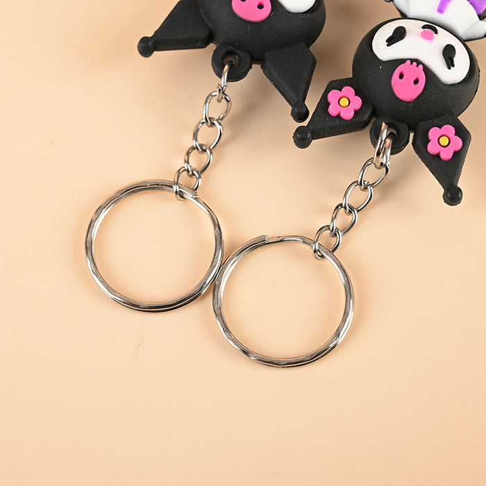 Wholesale 10PCS Cute Cartoon 3D PVC Keychain (S)JDC-KC-DongH001