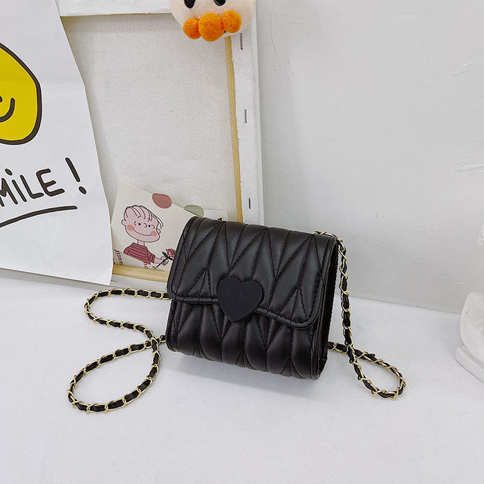 Wholesale PU Kids Crossbody Bag Cute Small Square Bag JDC-SD-YuanDuo047