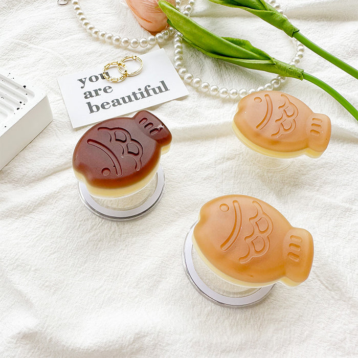 Wholesale Three-dimensional frosted fish mobile phone stand