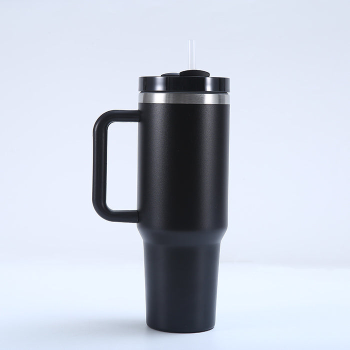 Wholesale 40oz handle car cup double-layer stainless steel ice bullies cup large-capacity thermos cup