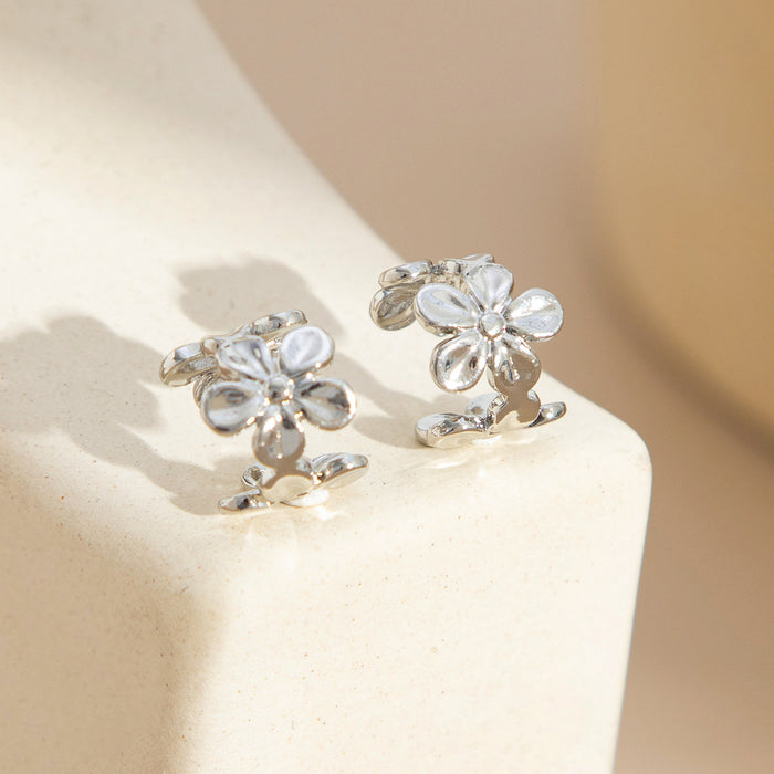 Wholesale Jewelry Party Exaggerated Star Earrings Personalized Metal Earrings