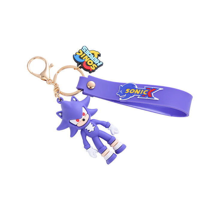 Wholesale Cute Cartoon Soft Rubber Doll Keychain JDC-KC-BoYue004