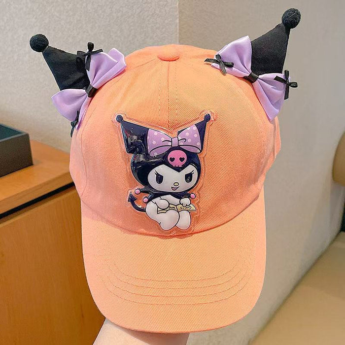 Wholesale Children's Hat Cartoon Duck Tongue Hat Western Cute Baseball Hat Sunscreen