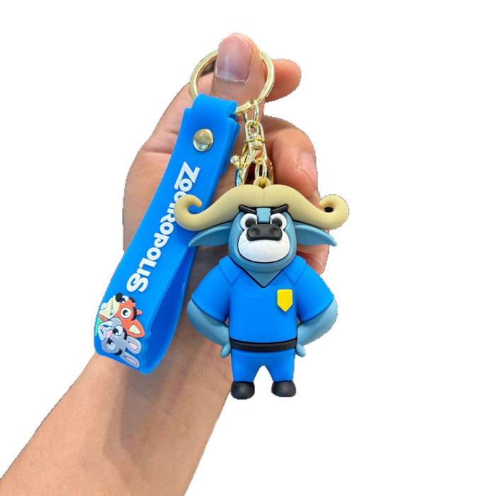 Wholesale Various cute cartoon character keychains