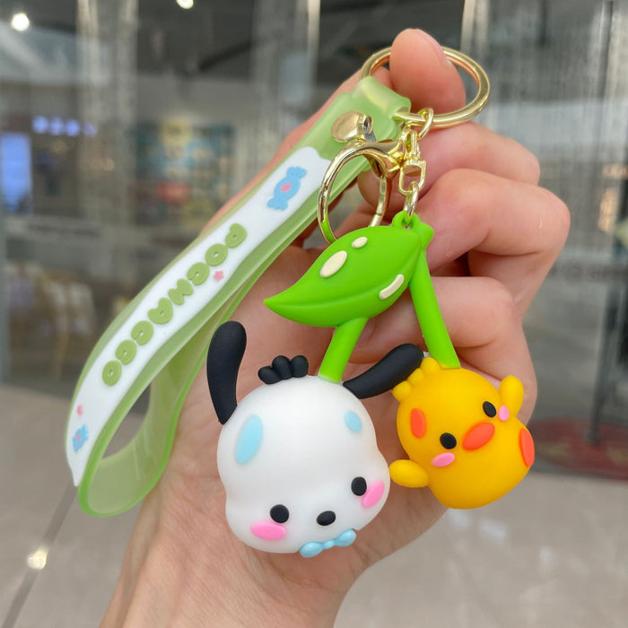 Wholesale Cartoon PVC Doll Keychain JDC-KC-YaoP010