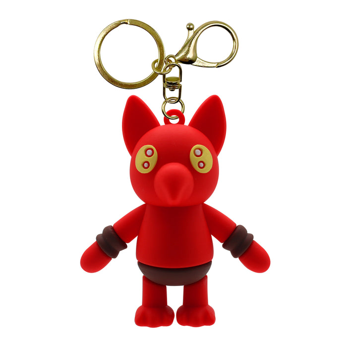 Wholesale Creative Cartoon Game Doll PVC Keychains JDC-KC-HaoAn016