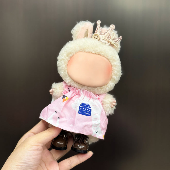 Wholesale Only clothes are suitable for 17cm blind box pendant plush doll clothes