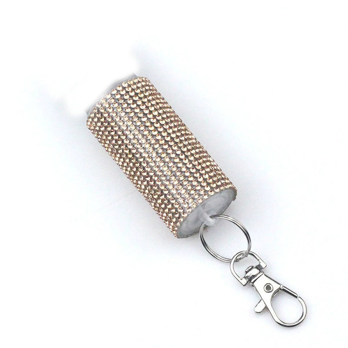 Wholesale Trendy Rhinestone Keychain Large Capacity Portable Key Ring For Women Stylish Car Key Accessory Decorative Gift