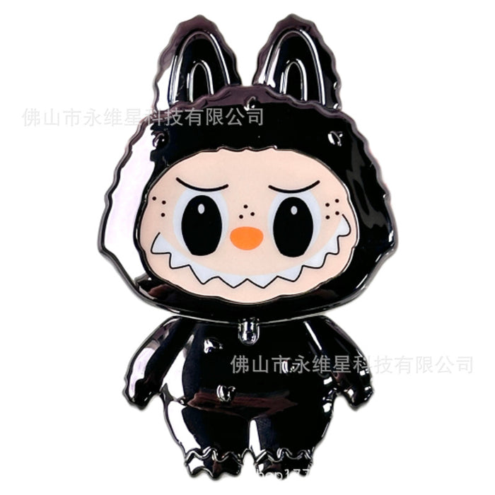 Wholesale Cute Cartoon Solid Color Electroplated Mirror Phone Stand