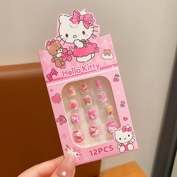 Wholesale Children's Nail Stickers Non-toxic and Tasteless Girls JDC-NS-DF001