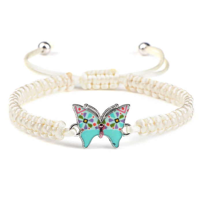 Wholesale Bracelet Rope Butterfly Bracelet Women Color JDC-BT-XingH004