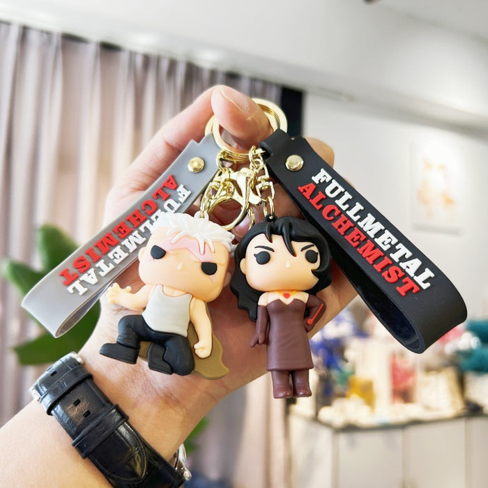 Wholesale PVC Cartoon Silicone Keychain JDC-KC-WuYi100