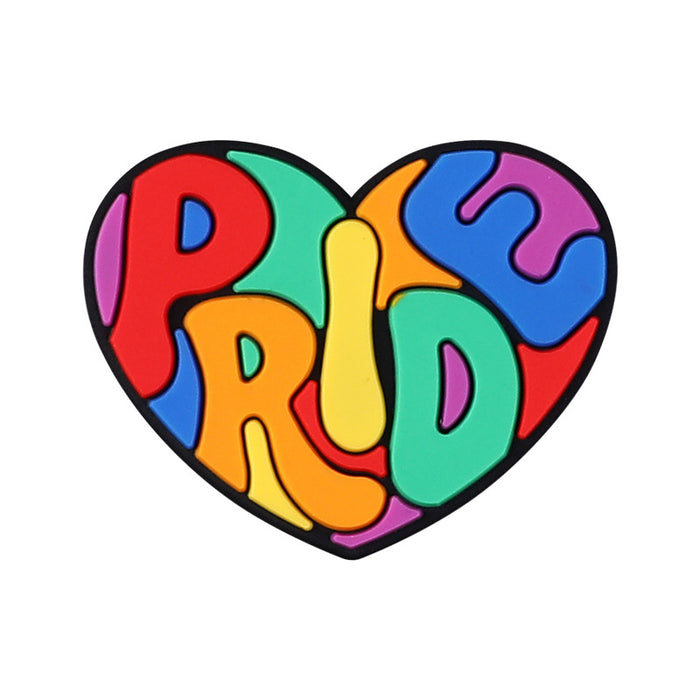 Wholesale 20pcs Rainbow Color Silicone Beads Phrases European and American Men' s and Women' s Jewelry Beaded Bracelets DIY English Glue Beads