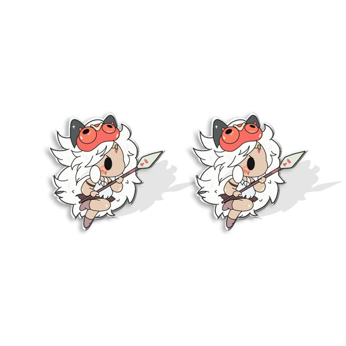 Wholesale Cartoon Anime Acrylic Earrings (F) JDC-ES-XiangL065