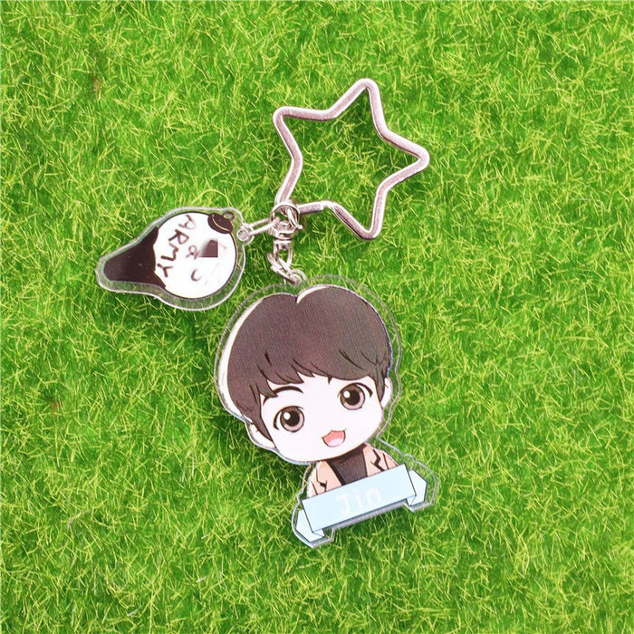 Wholesale Cartoon Acrylic Keychain JDC-KC-HanTian010