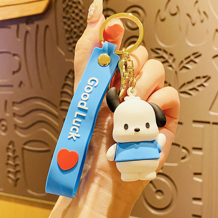 Wholesale Cartoon Silicone Keychains (S) JDC-KC-SCheng044