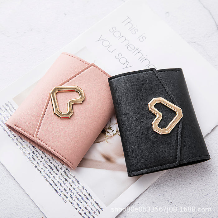 Wholesale Bags, Ladies' Wallets Love Wallets Small Bags Ladies' Hand-held Bags JDC-WT-SC001