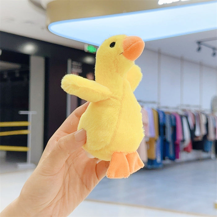 Wholesale Plush Creative Egg Duck Goose bag Keychain Pendant