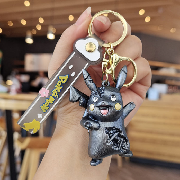 Wholesale Cartoon Doll Silicone Keychain (F) JDC-KC-ZhuoRan005