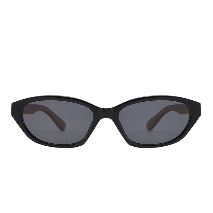 Wholesale Sunglasses with high-end feel, UV resistant, wood grain leg sunglasses