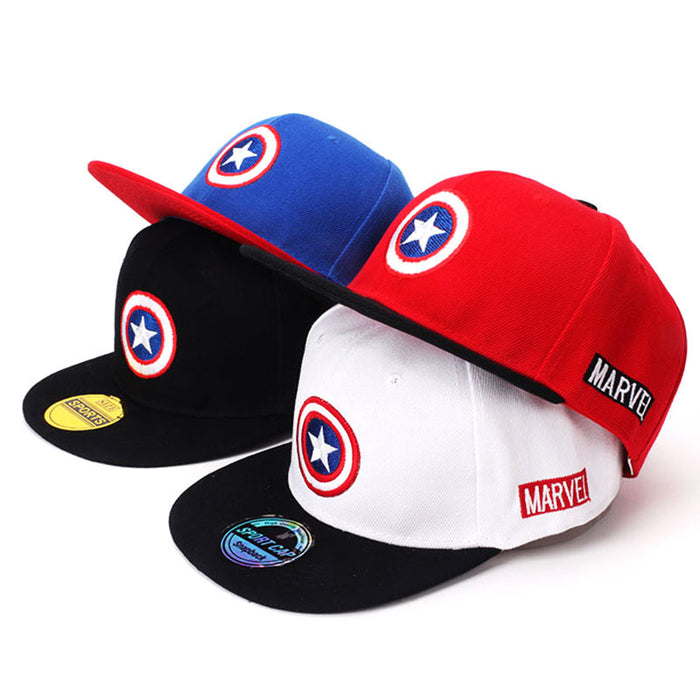 Wholesale Royal Blue Kids Baseball Cap Unisex Adjustable Wide Brim Cartoon Hat Chic Summer Hip Hop Everyday Style