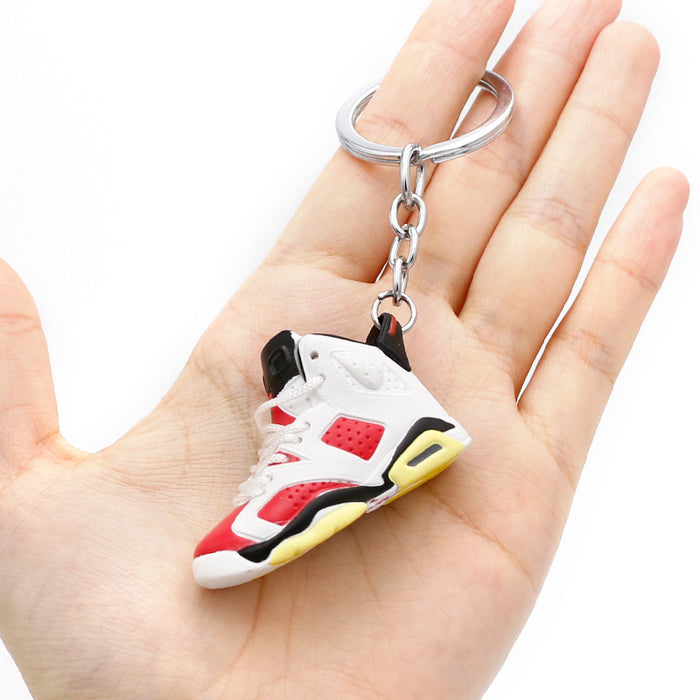 Wholesale PVC Shoe Model Keychain JDC-KC-QLPing003