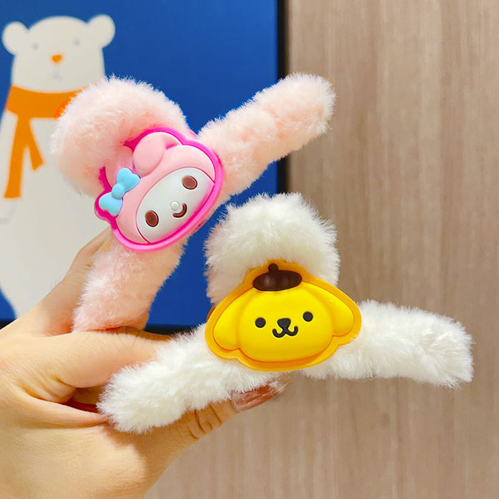 Wholesale Cartoon Cute Plush Hair Clips JDC-HC-Wangl004