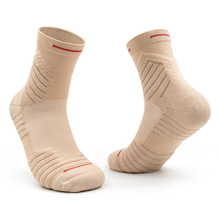 Wholesale Basketball socks, mid tube, high rise, professional practical, towel bottom, training, sports socks