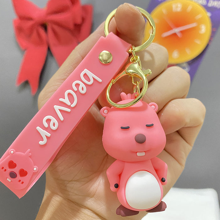 Wholesale PVC cartoon doll Keychain JDC-KC-WuYi097