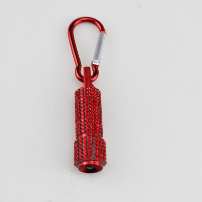 Wholesale Trendy Crystal Studded LED Flashlight White Fashion Accessory Gift