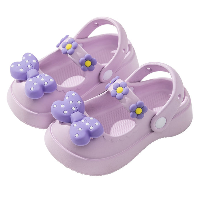 Wholesale EVA Children's Cute Bow Clogs JDC-SD-ZhuBB003