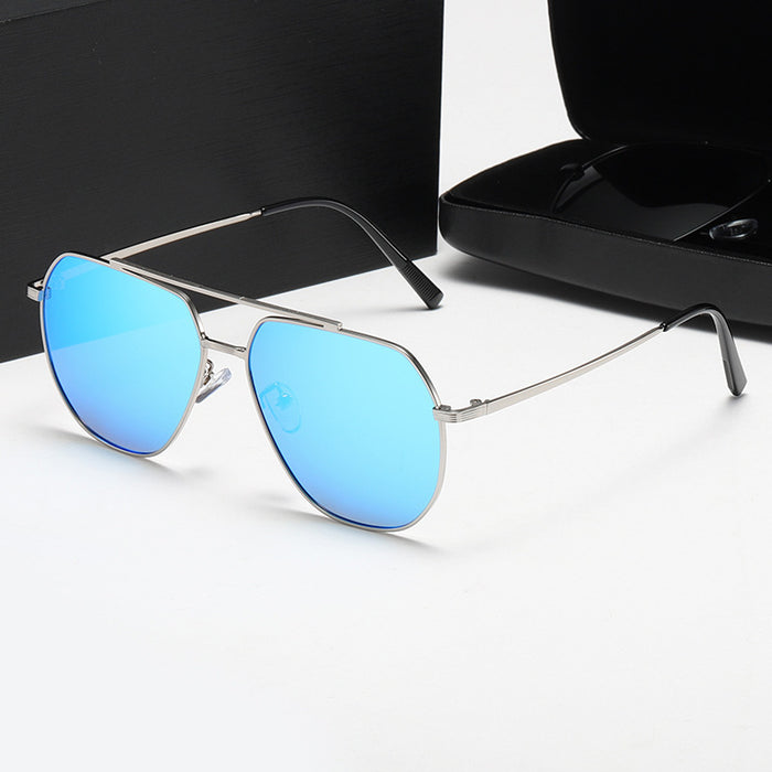 Wholesale New Fashion Polarized Sunglasses Polygonal Elliptical Sunglasses Personalized UV Protective Glasses