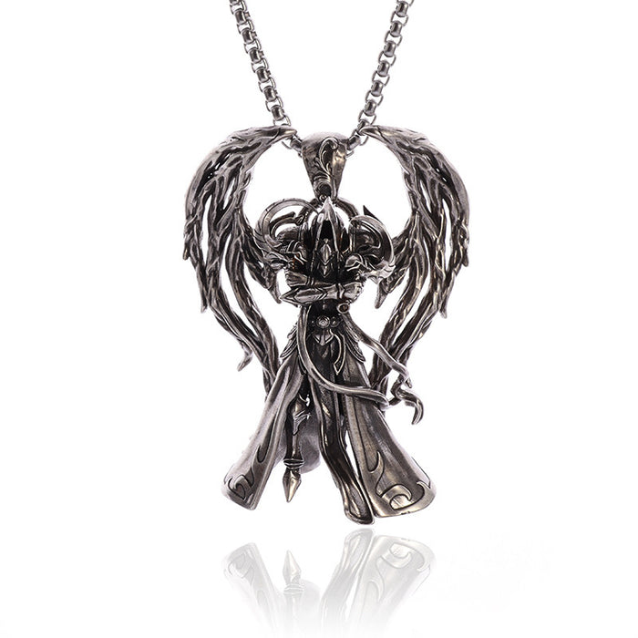Wholesale  Retro Alloy Cartoon Character Pendant Necklace