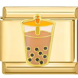 Wholesale Stainless Steel Module Bracelet Gold Plated Smiley Dolphin Crown Double Heart All Match Personality Assembly