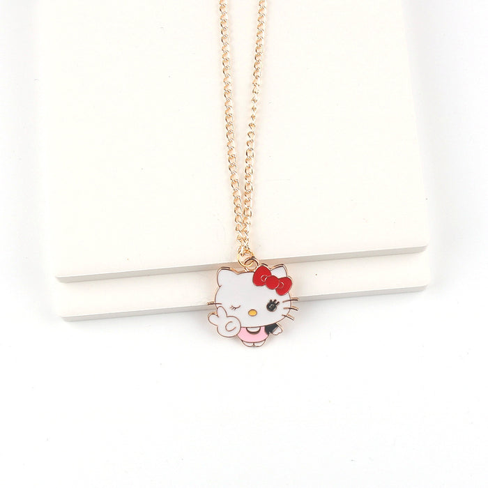 Wholesale Cartoon Alloy Pendant Necklace JDC-NE-FuYu018