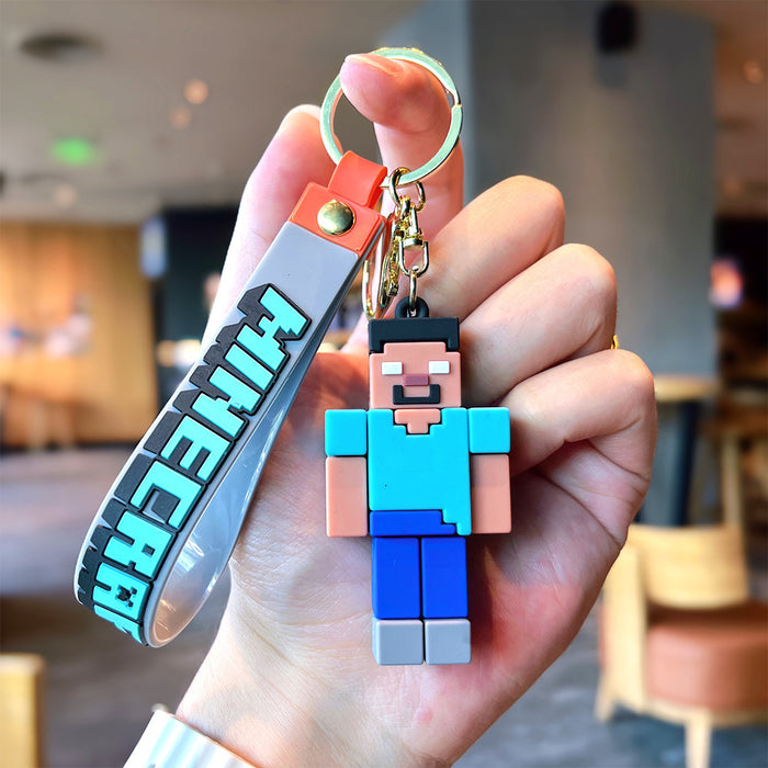 Wholesale Doll Accessories Silicone Pendant Keychain