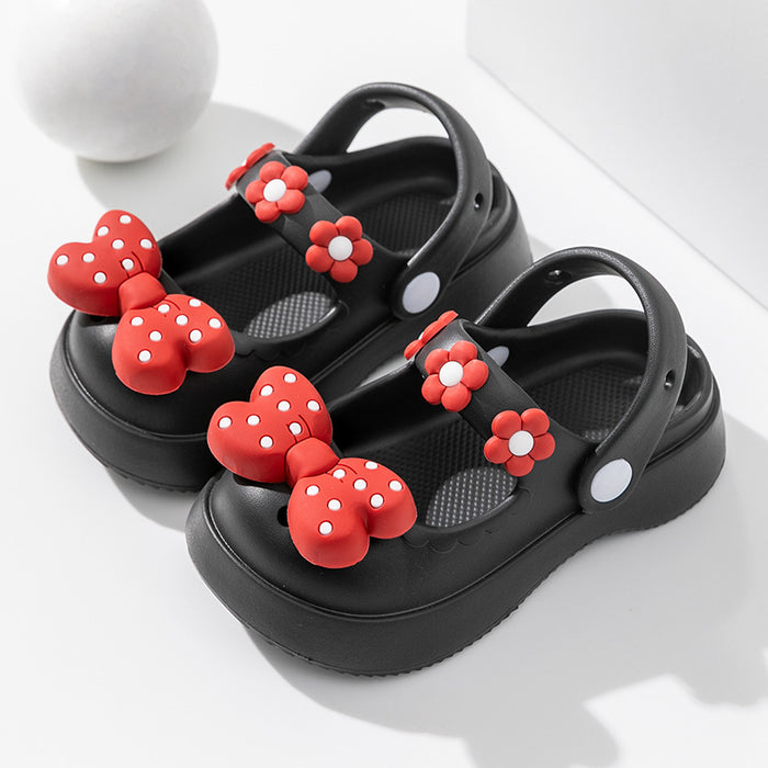 Wholesale EVA Children's Cute Bow Clogs JDC-SD-ZhuBB003