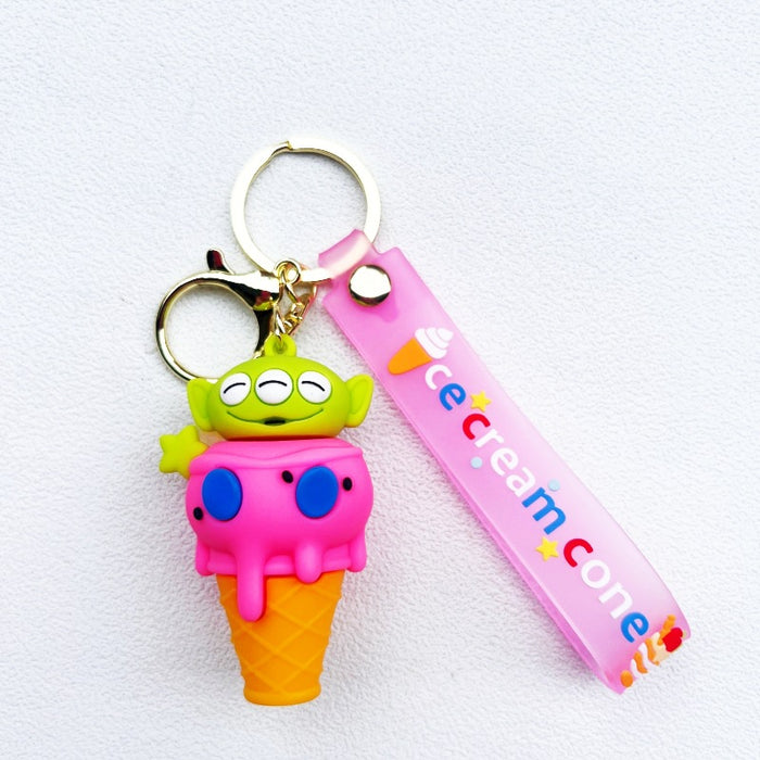 Wholesale PVC Cartoon Doll Keychain JDC-KC-WuYi051