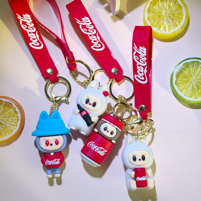 Wholesale Cartoon Loving Little Sheep Keychain Pendant,  Cute Student Bag Pendant,  Couple Style Small Gift Stall