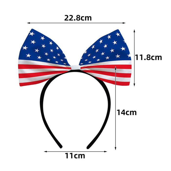 Wholesale 3pcs World Cup Headbands with Bows Decorations